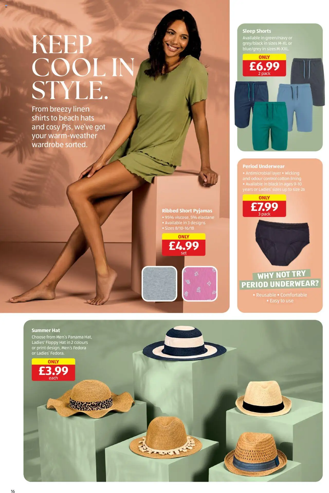  | Page: 16 | Products: Shorts, Underwear, Hat, Wardrobe