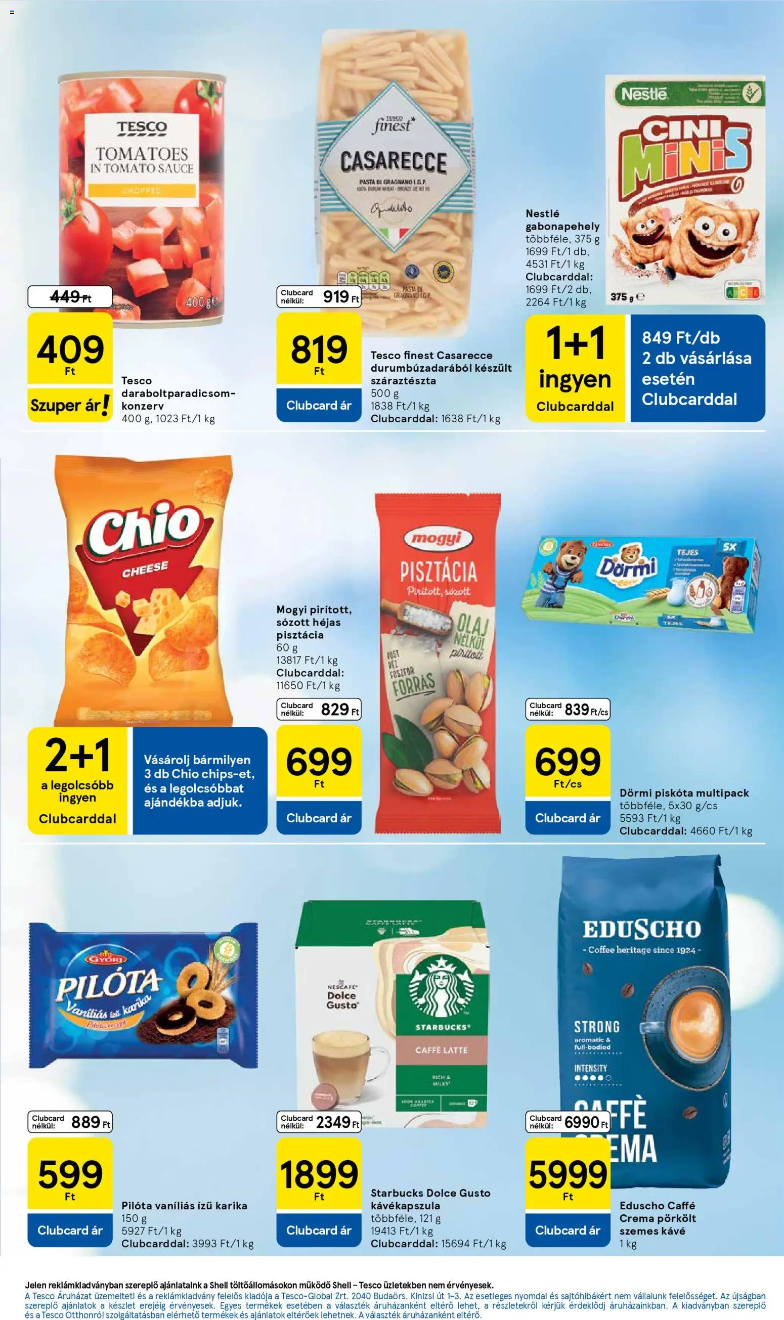 Tesco akciós ujság - amely érvényes a következő dátumtól: 05.02.2026 | Oldal: 5 | Termékek: Dolce Gusto, Kávékapszula, Olaj, Szemes kávé