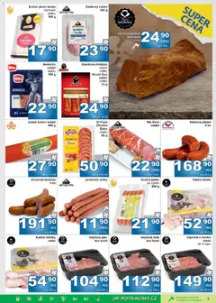 Náhled letáku Jip leták od 02.01.2026 | Strana: 3 | Produkty: Vepřová pečeně, Šunka, Maso, Kuře