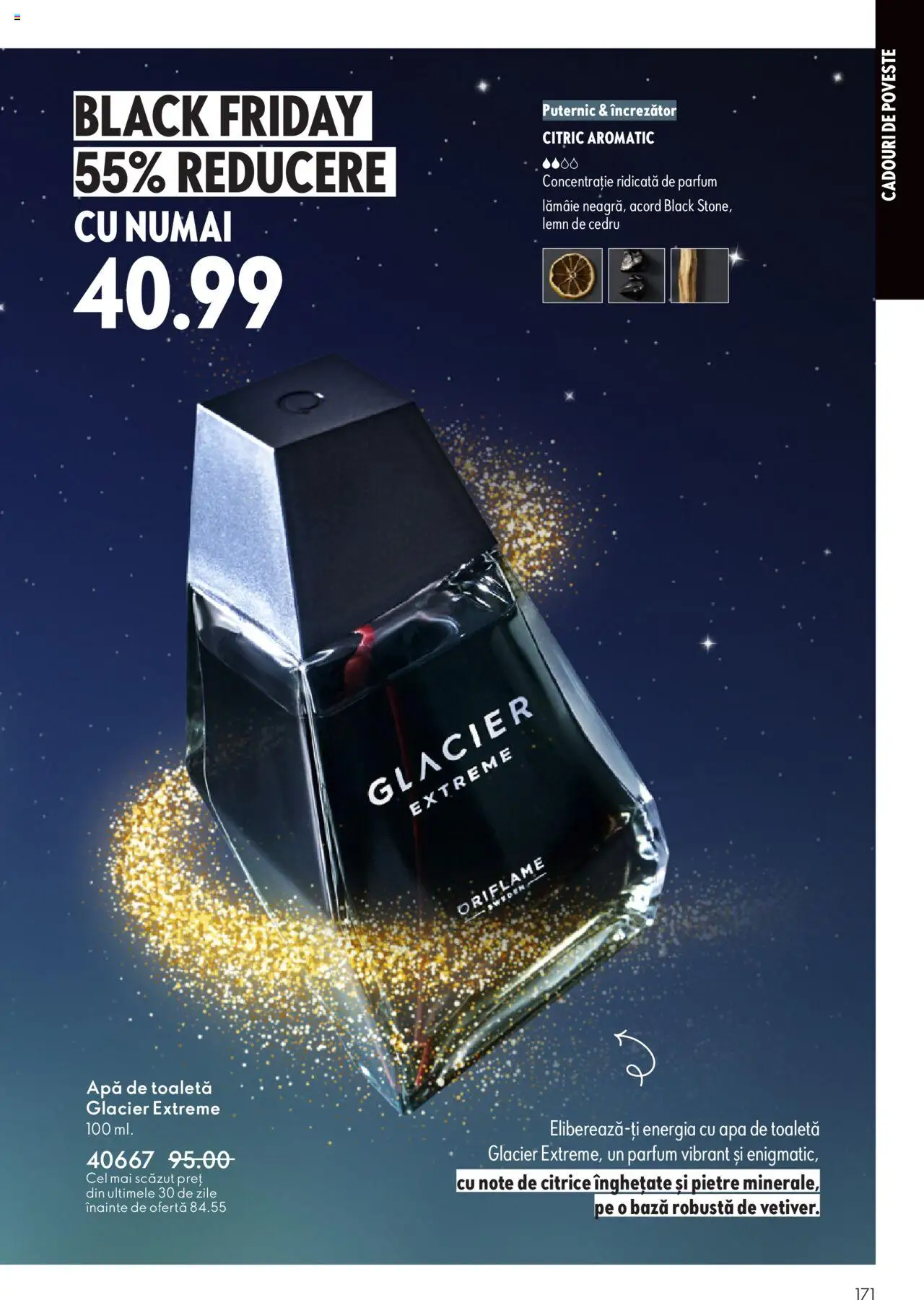Noul catalog Oriflame – valabil de la 12.11.2025 | Pagină: 171 | Produse: Toaletă, Apă de toaletă, Apă, Lămâie