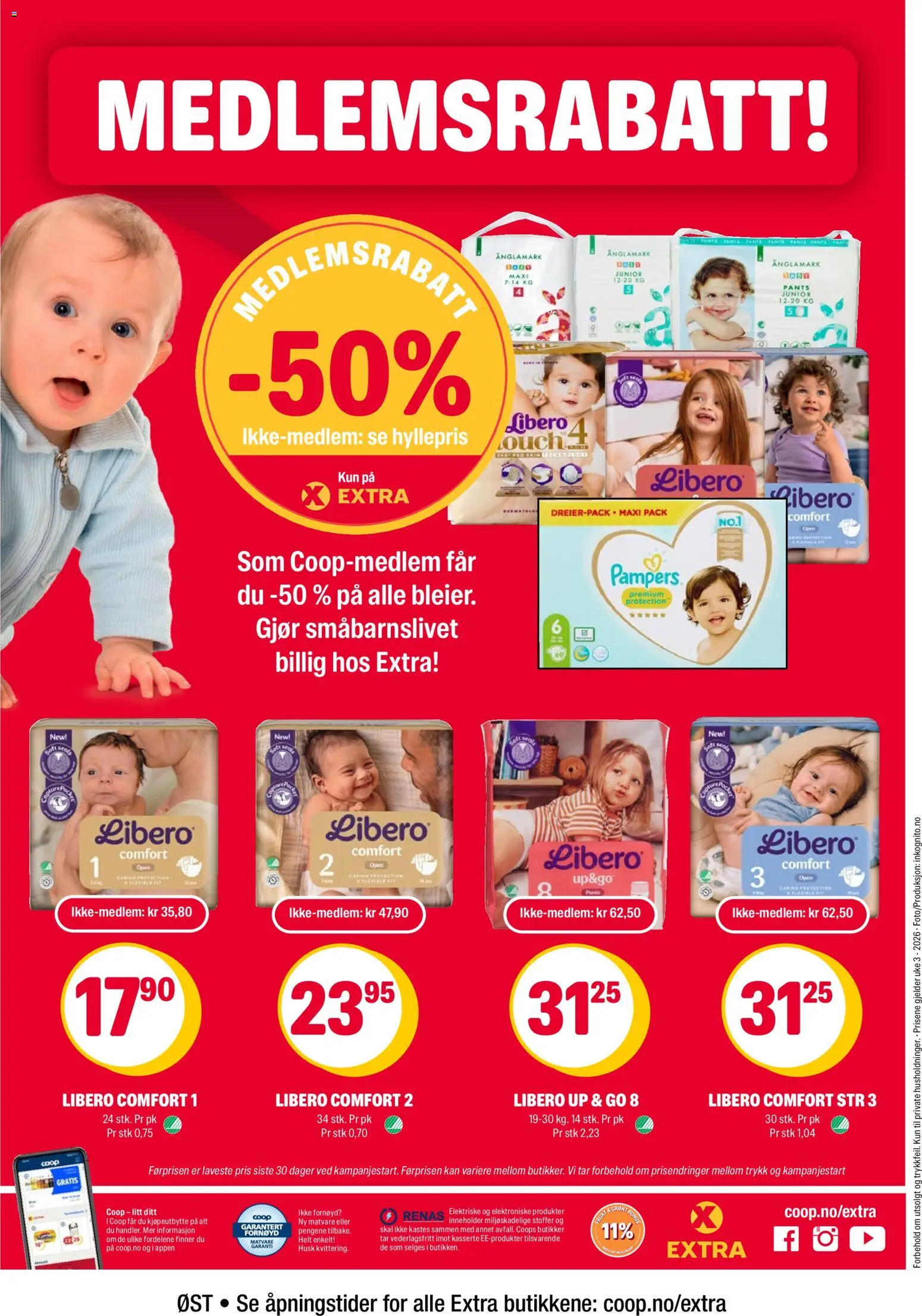 {H1} | Side: 26 | Produkter: Ost, Суміш дитяча