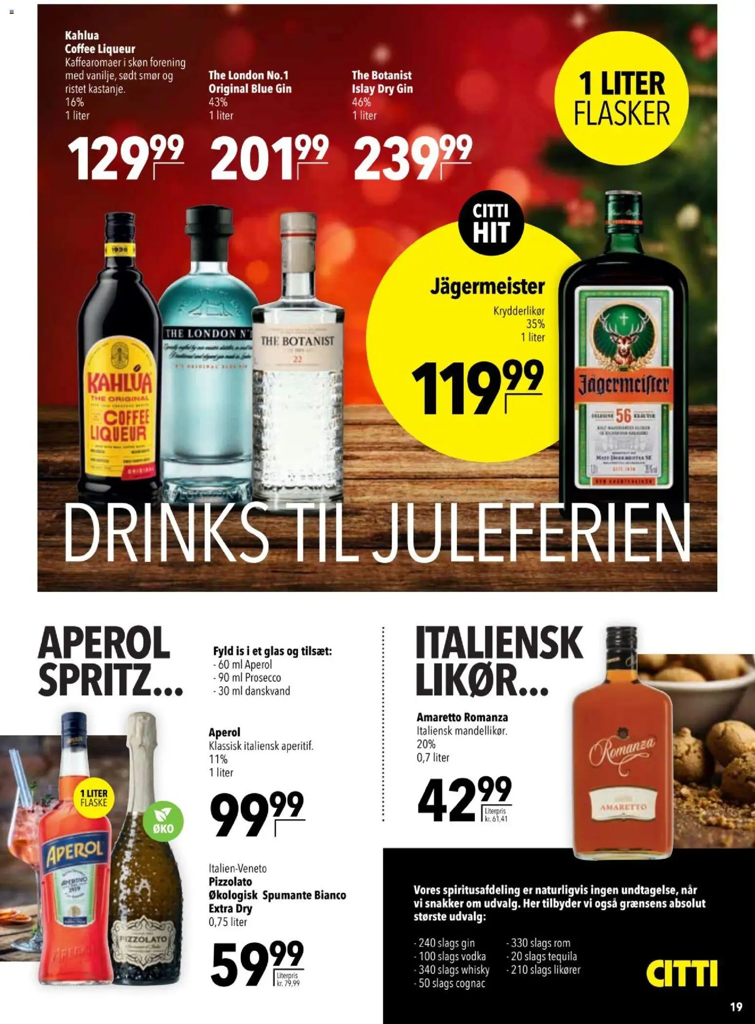 CITTI tilbudsavis – gyldig fra 26.11.2025 | Side: 19 | Produkter: Smør, Gin, Is, Danskvand