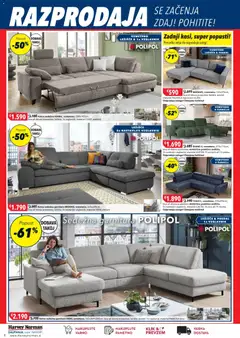 Harvey Norman katalog akcije – veljaven od 22.12.2025 | Stran: 2 | Izdelki: Vzglavnik, Ležišče, Sedezna garnitura, Zelena