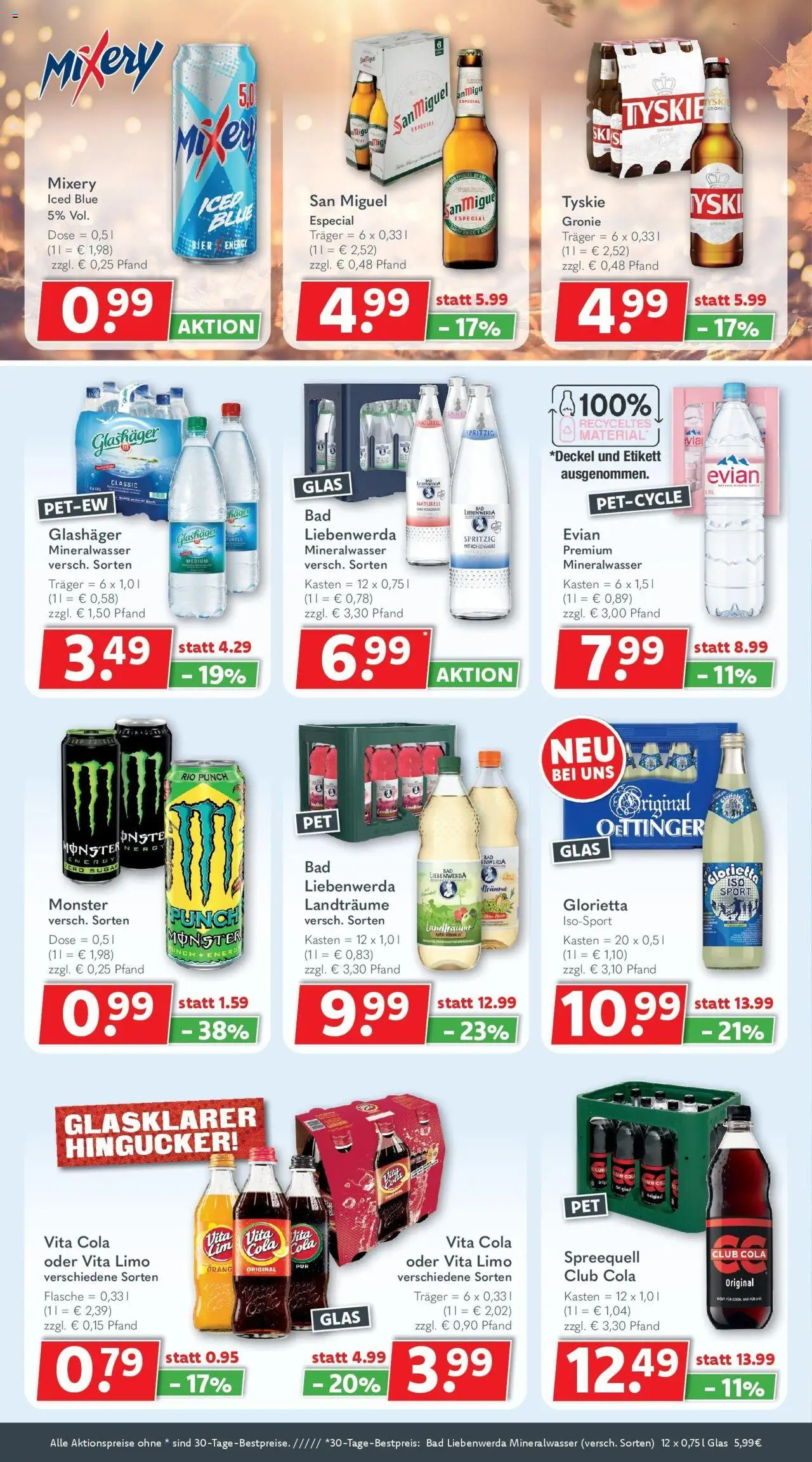 Getränkeland - Getränkeland: Getränkeangebote – gültig ab 13.10.2025 | Seite: 4 | Produkte: Energy, Bad, Oettinger, Monster