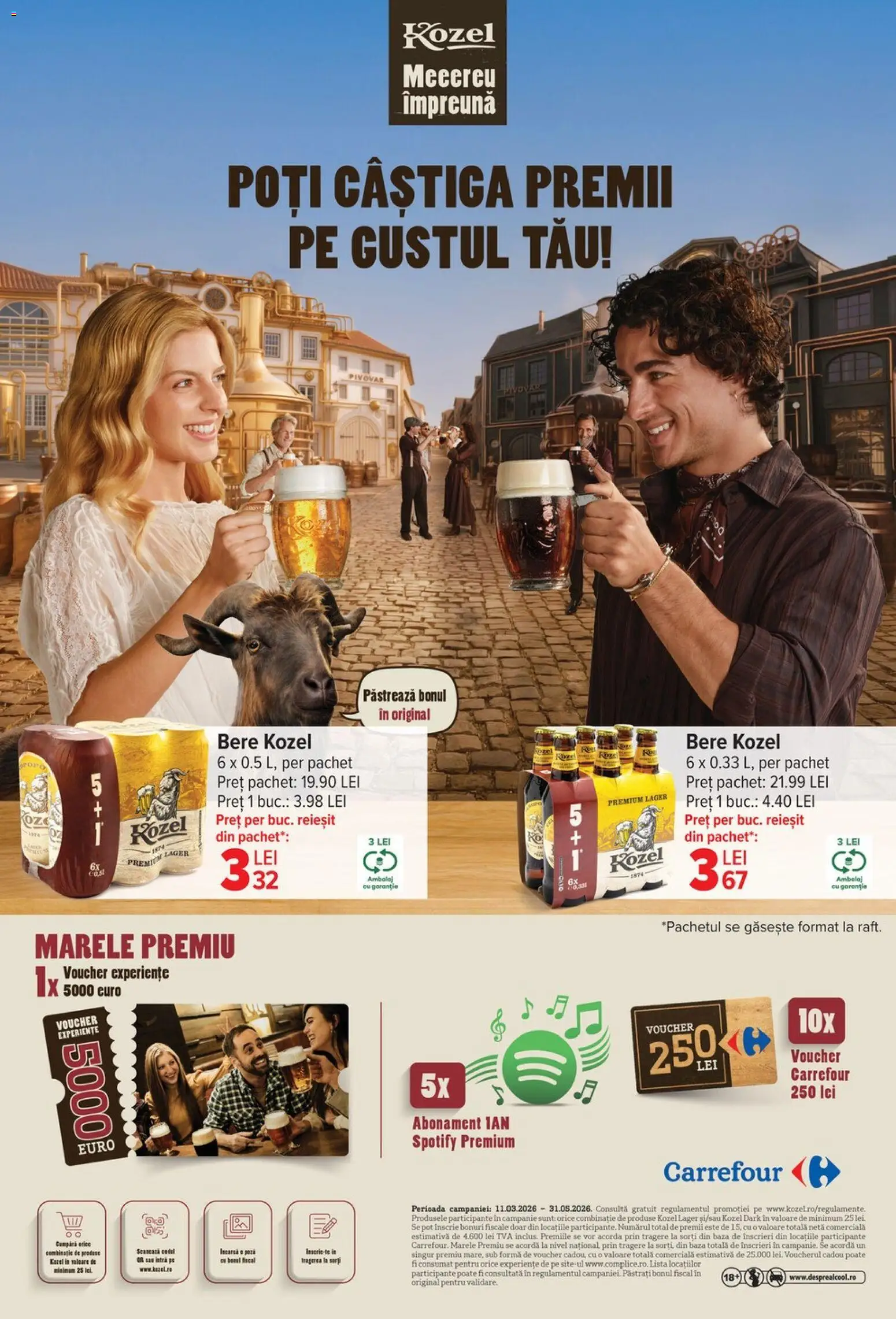 Noul catalog Carrefour – valabil de la 15.04.2026 | Pagină: 3 | Produse: Bere