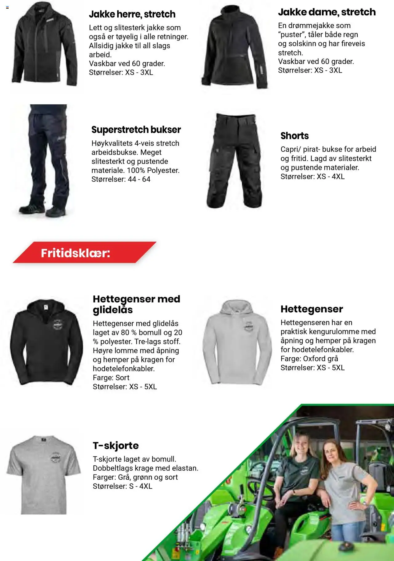  | Side: 201 | Produkter: Hettegenser, Jakke, Bukser, Shorts