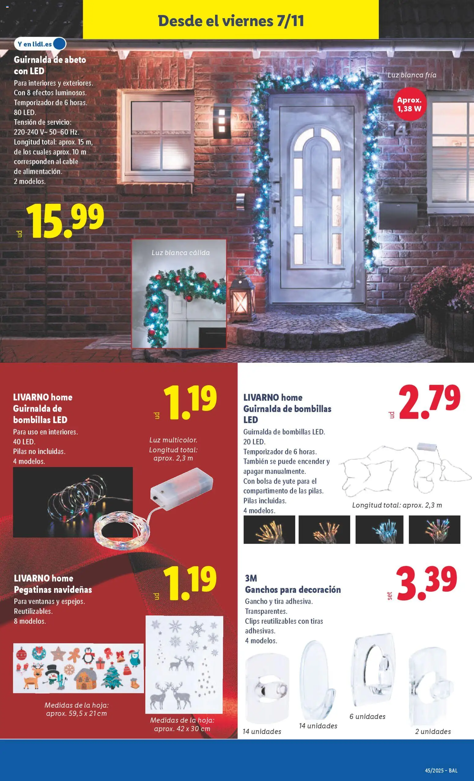 Lidl folleto de bazar │ válido desde el 03.11.2025 | Página: 23 | Productos: Cable, Bolsa