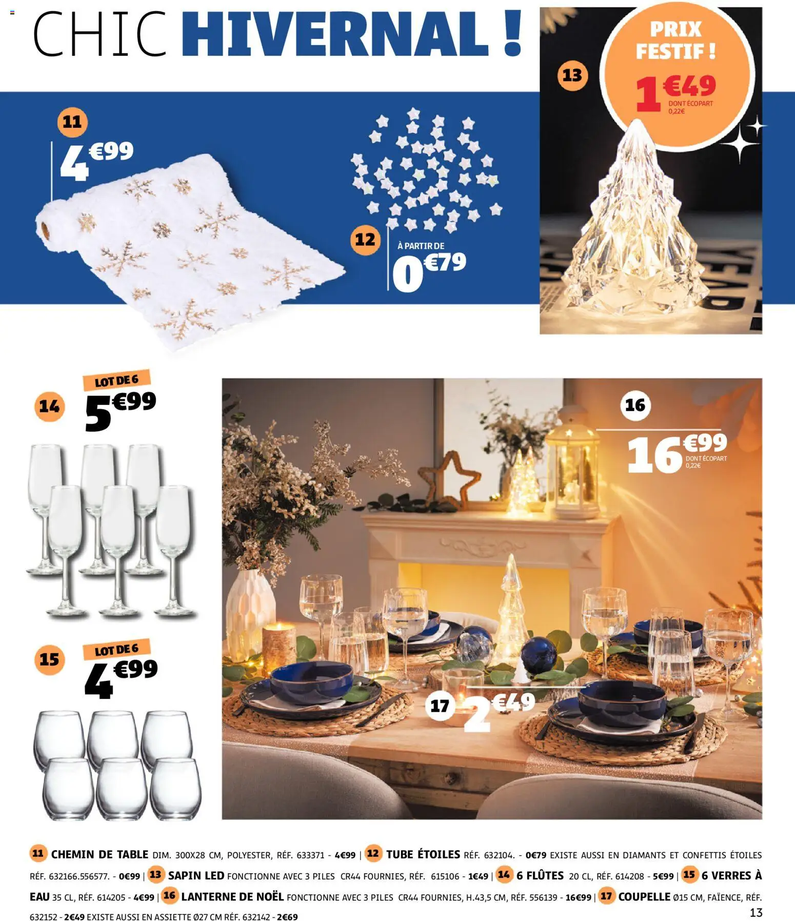 {H1} | Page: 13 | Produits: Table, Piles