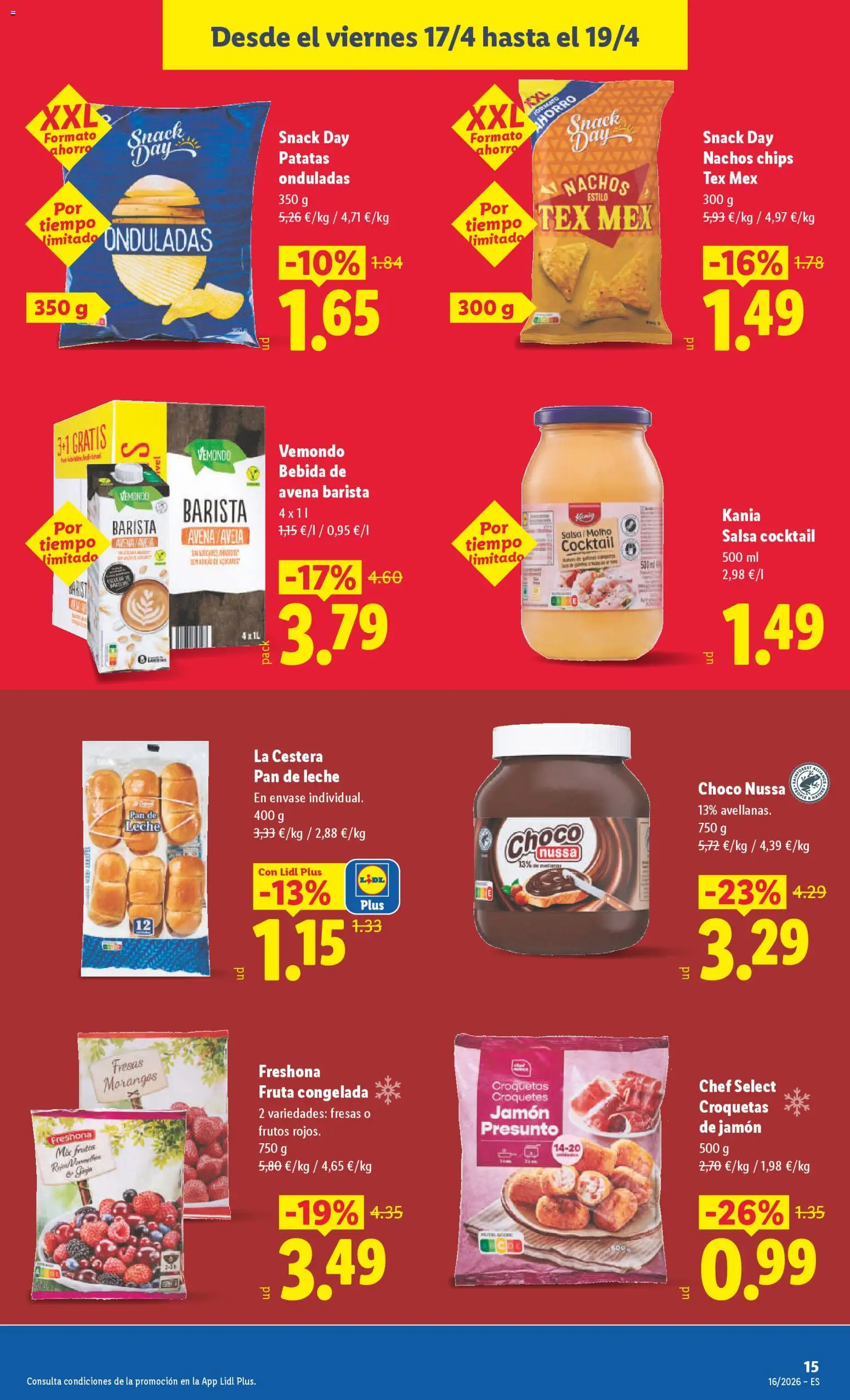 Lidl folleto │ válido desde el 13.04.2026 | Página: 31 | Productos: Καλτσάκια μισά, Pan, Fresas, Pan de leche