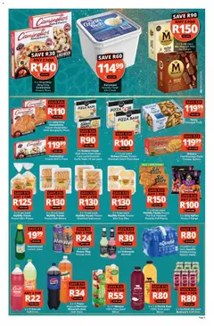 Checkers specials catalogue – valid from 19.01.2026 | Page: 3 | Products: Samoosas, Cream, Ice cream, Sausage