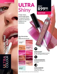 Avon specials catalogue – valid from 31.01.2026 | Page: 36 | Products: Gloss, Oil, Lip gloss