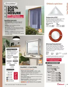 Gedimat - Prévisualisation de Gedimat catalogue valide à partir de 01.04.2026 | Page: 85 | Produits: Verrou, Porte, Moustiquaire, Laque