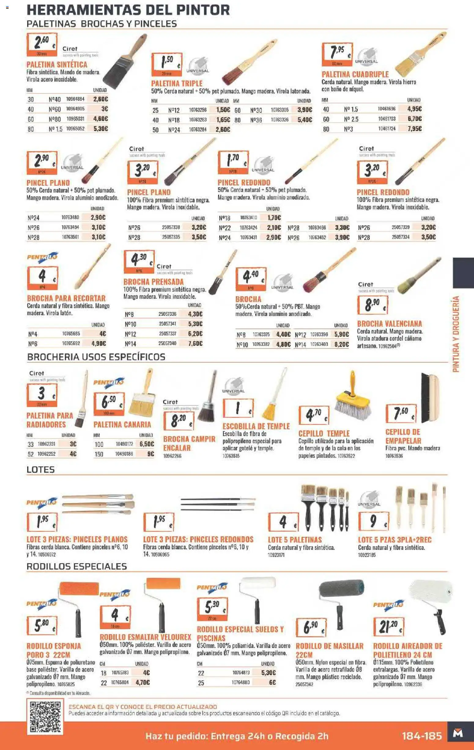 Obramat folleto │ válido desde el 23.03.2026 | Página: 185 | Productos: Esponja, Cepillo, Ρούτερ, Baño