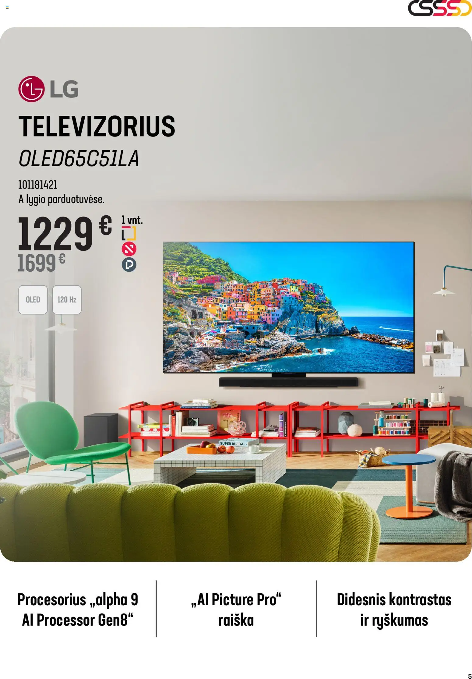 Senukai akcijos nuo 11.02.2026 | Puslapis: 5 | Prekių: Televizorius