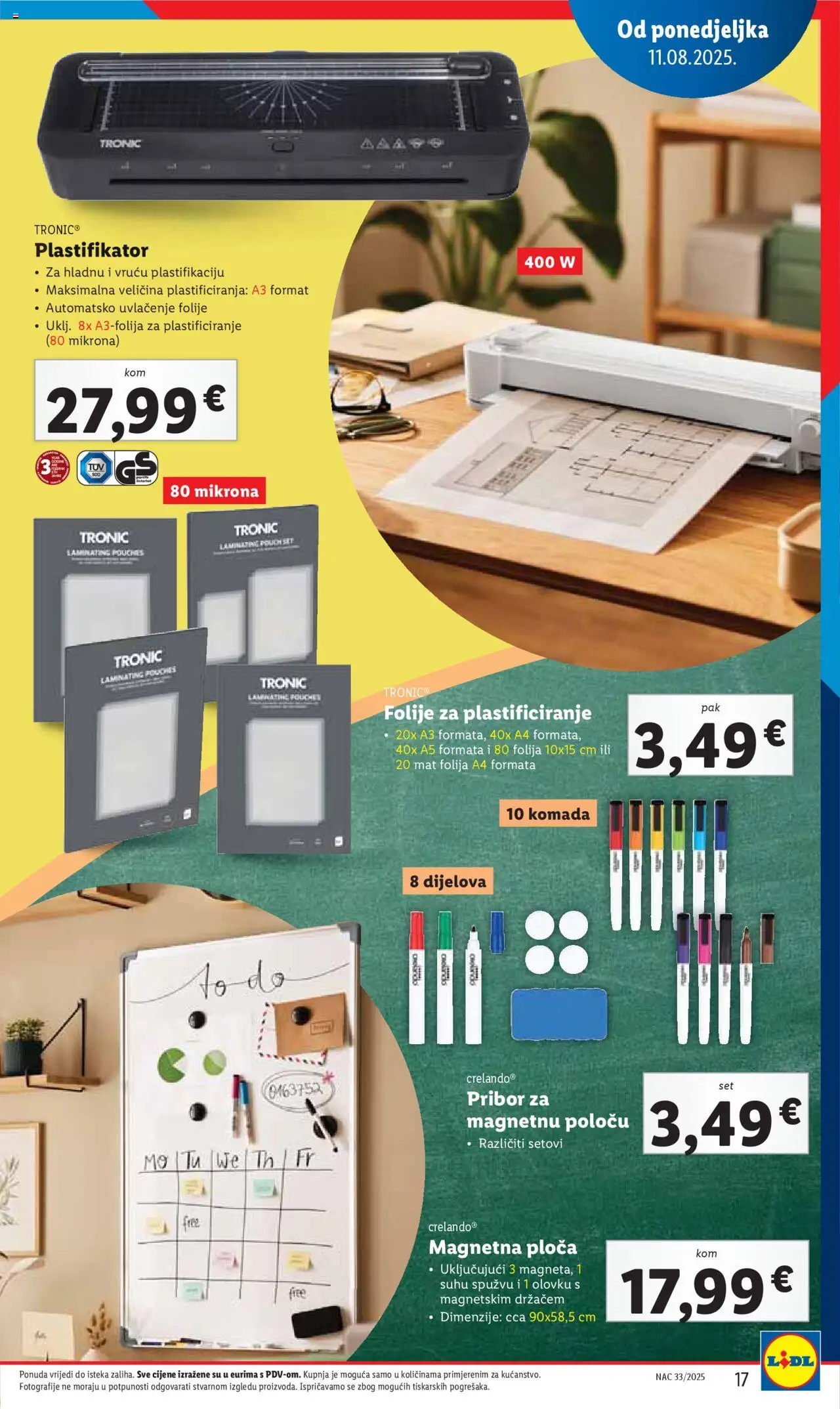 Lidl katalog | vrijedi od 31.07.2025 | Stranica: 17