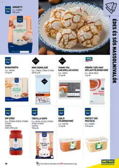 Metro akciós ujság - amely érvényes a következő dátumtól: 01.06.2025 | Oldal: 35 | Termékek: Chips, Pisztácia, Babapiskóta, Szósz