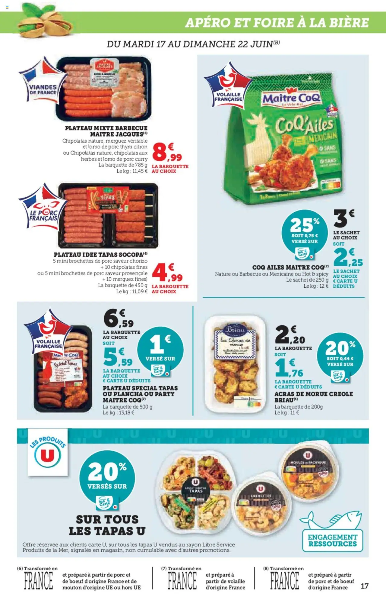  | Page: 17 | Produits: Plancha, Barbecue, Curry, Morue