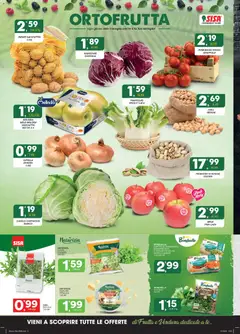Anteprima del volantino SISA volantino valido a partire dal 12.03.2026 | Pagina: 2 | Prodotti: Patate, Frutta, Cavolo, Cappuccio