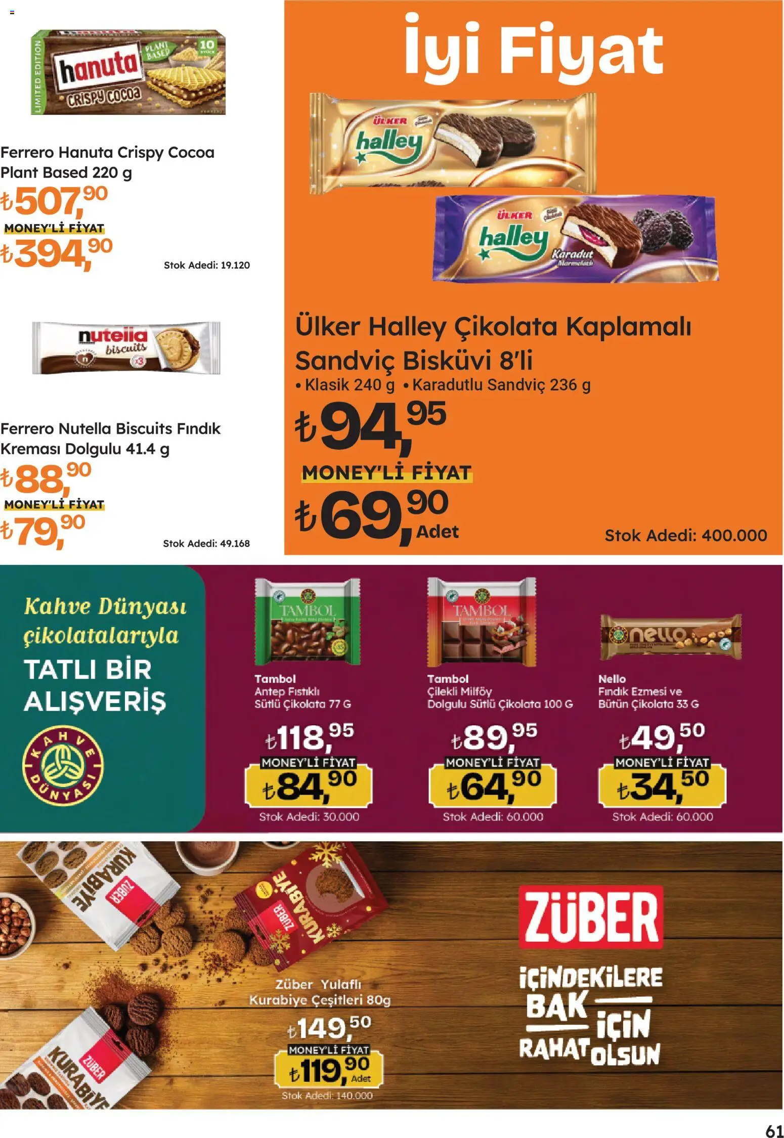 Migros Katalog - 5M Migroskop Dijital - 16.04.2026 tarihinden itibaren geçerlidir | Sayfa: 61 | Ürünler: Kahve, Çikolata, Kurabiye, Bisküvi