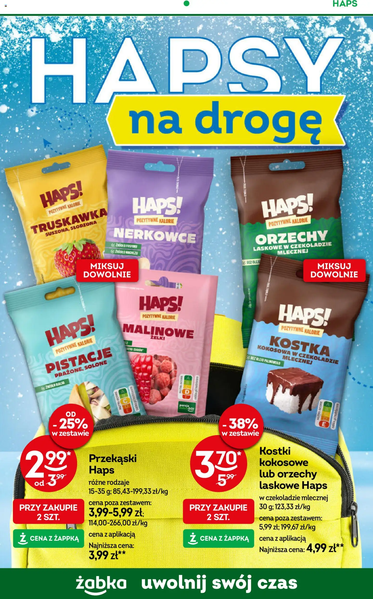 Żabka Gazetka od 11.02.2026 | Strona: 65 | Produkty: Żelki, Orzechy