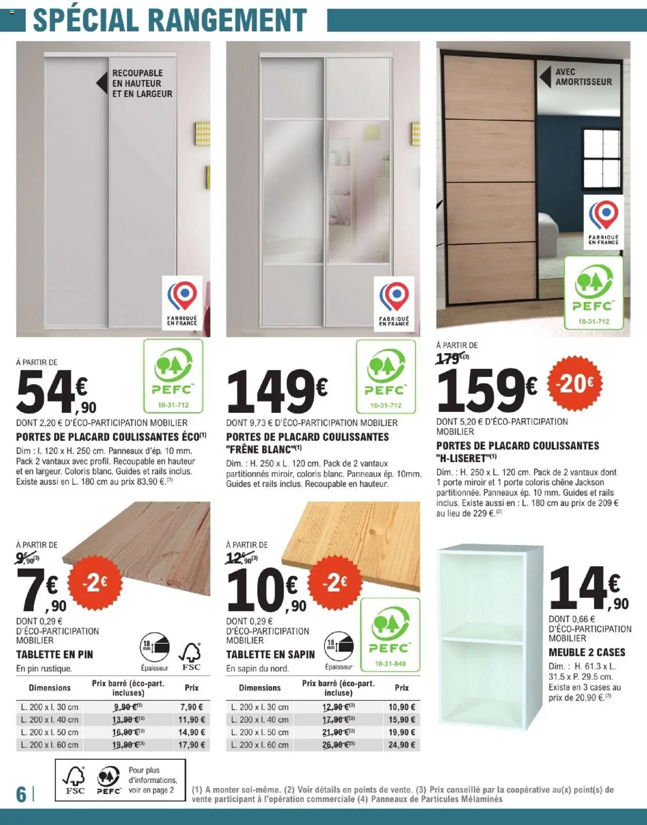  | Page: 6 | Produits: Meuble, Porte, Portes, Miroir