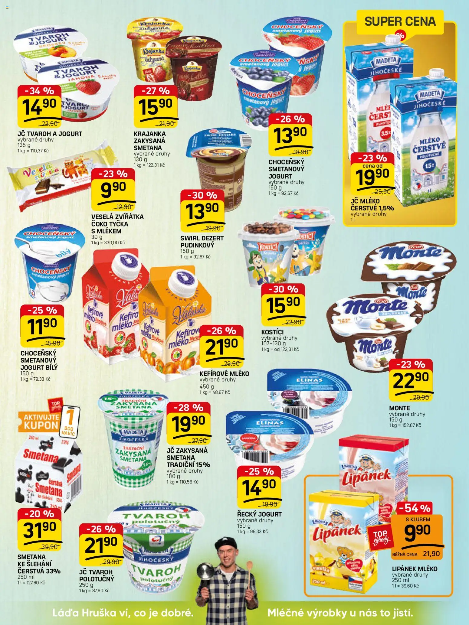 Flop leták - FlopTop od 28.01.2026 | Strana: 5 | Produkty: Lipánek, Mléko, Smetanový jogurt, Zakysaná smetana