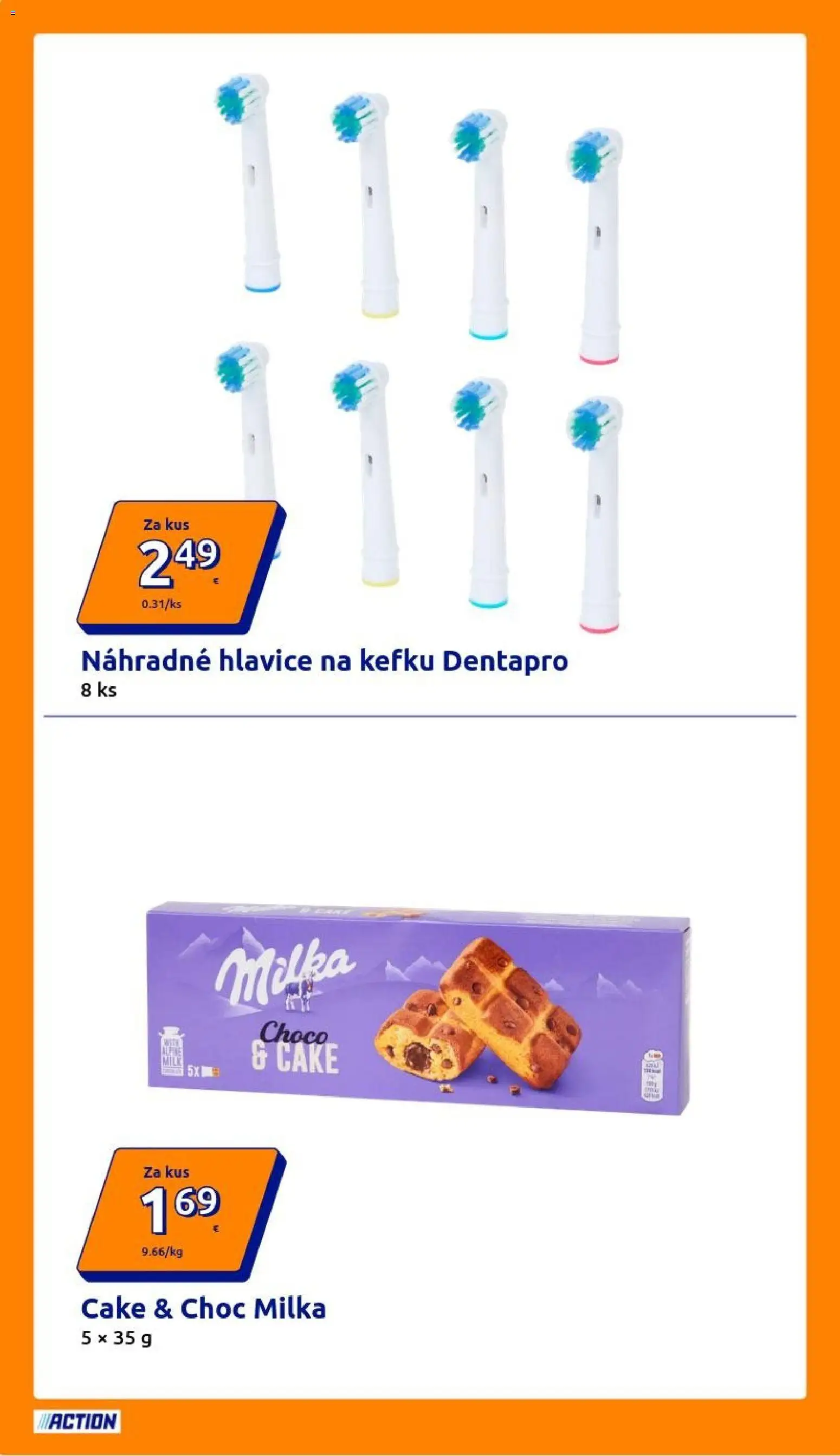 Nové Action akcie – leták je platný od 25.03.2026 | Strana: 16 | Produkty: Milka