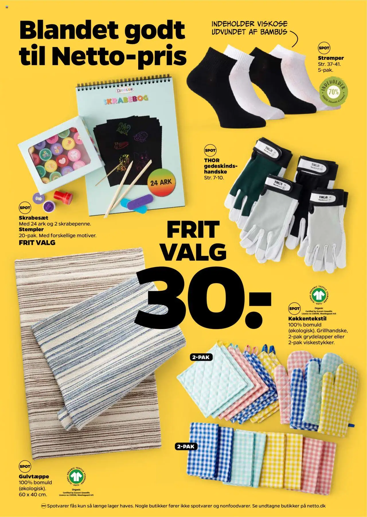 Netto Tilbudsavis gyldig fra 23.08.2025 | Side: 34 | Produkter: Te, Strømper