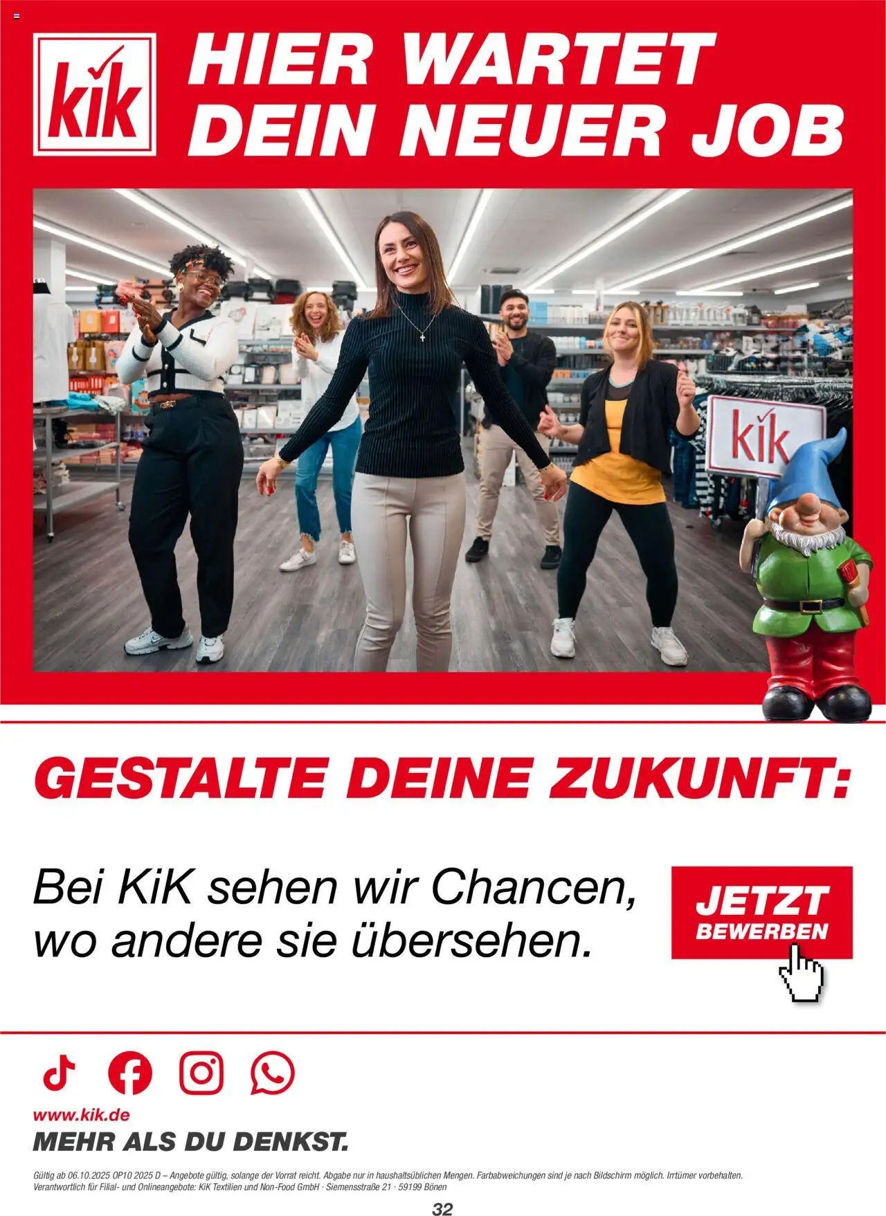 Kik Prospekt – gültig ab 06.10.2025 | Seite: 32 | Produkte: Bildschirm
