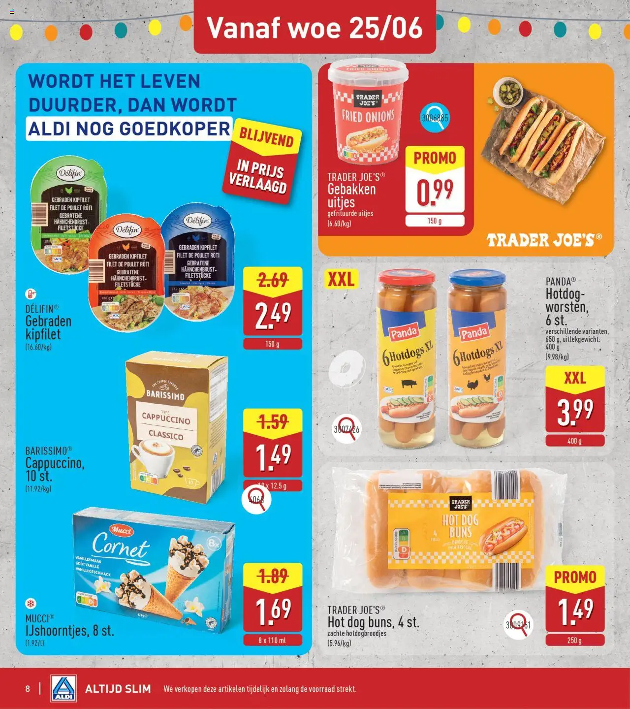  | Pagina: 8 | Producten: Hotdog, Cappuccino