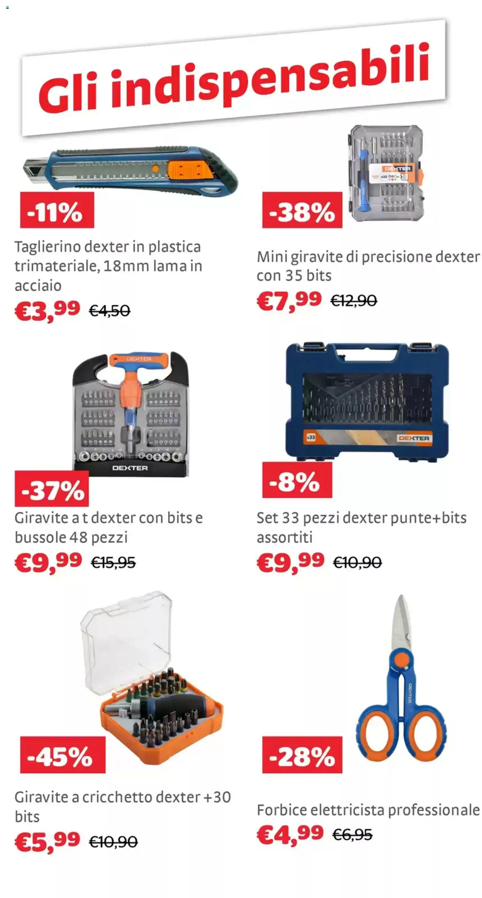 Volantino Brico Center del 04.02.2026 | Pagina: 31 | Prodotti: Forbice, Taglierino