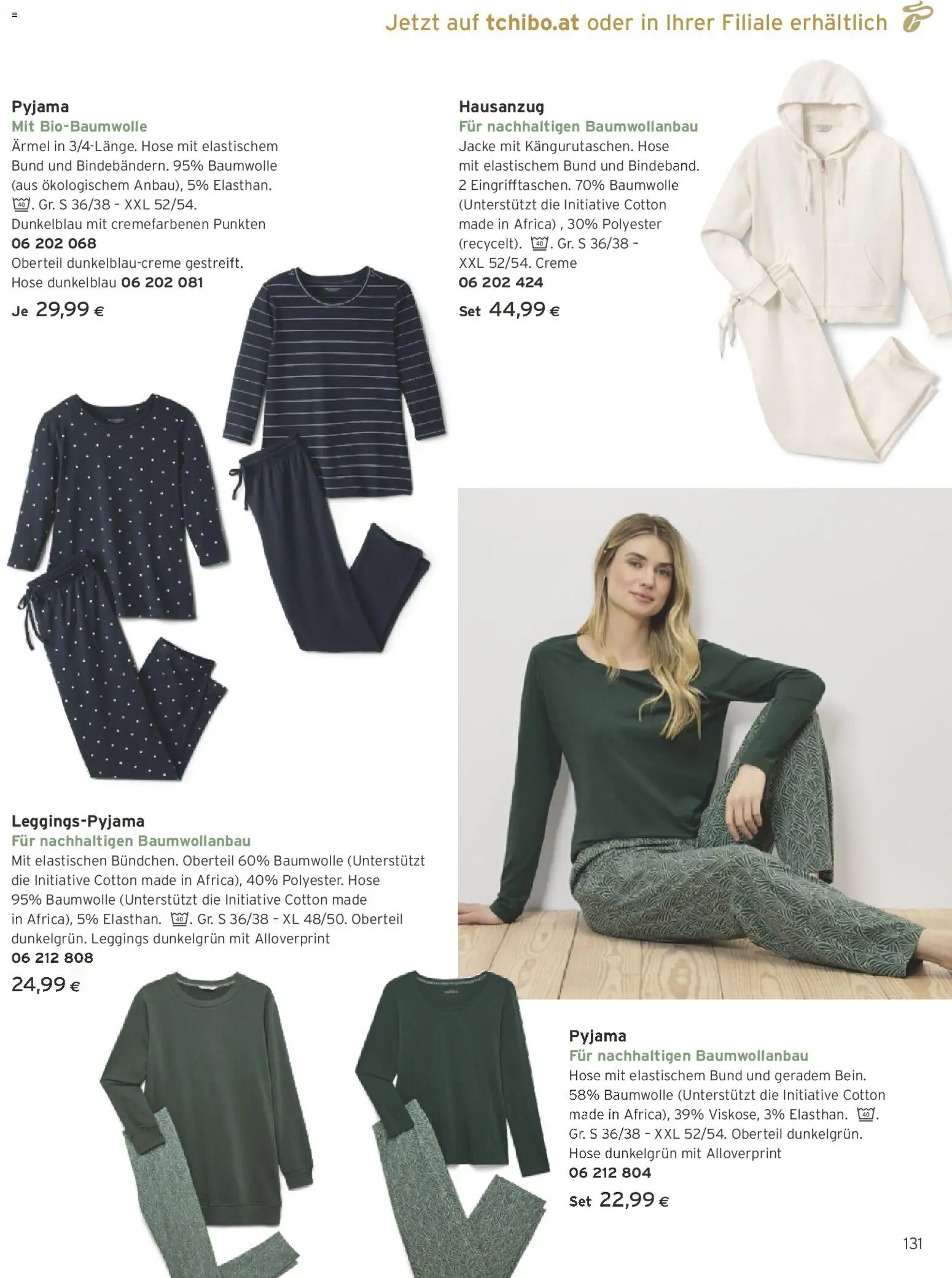Tchibo Eduscho Tchibo Katalog: Advent 2025 gültig ab 13.11.2025 | Seite: 131 | Produkte: Jacke, Hose, Pyjama, Creme