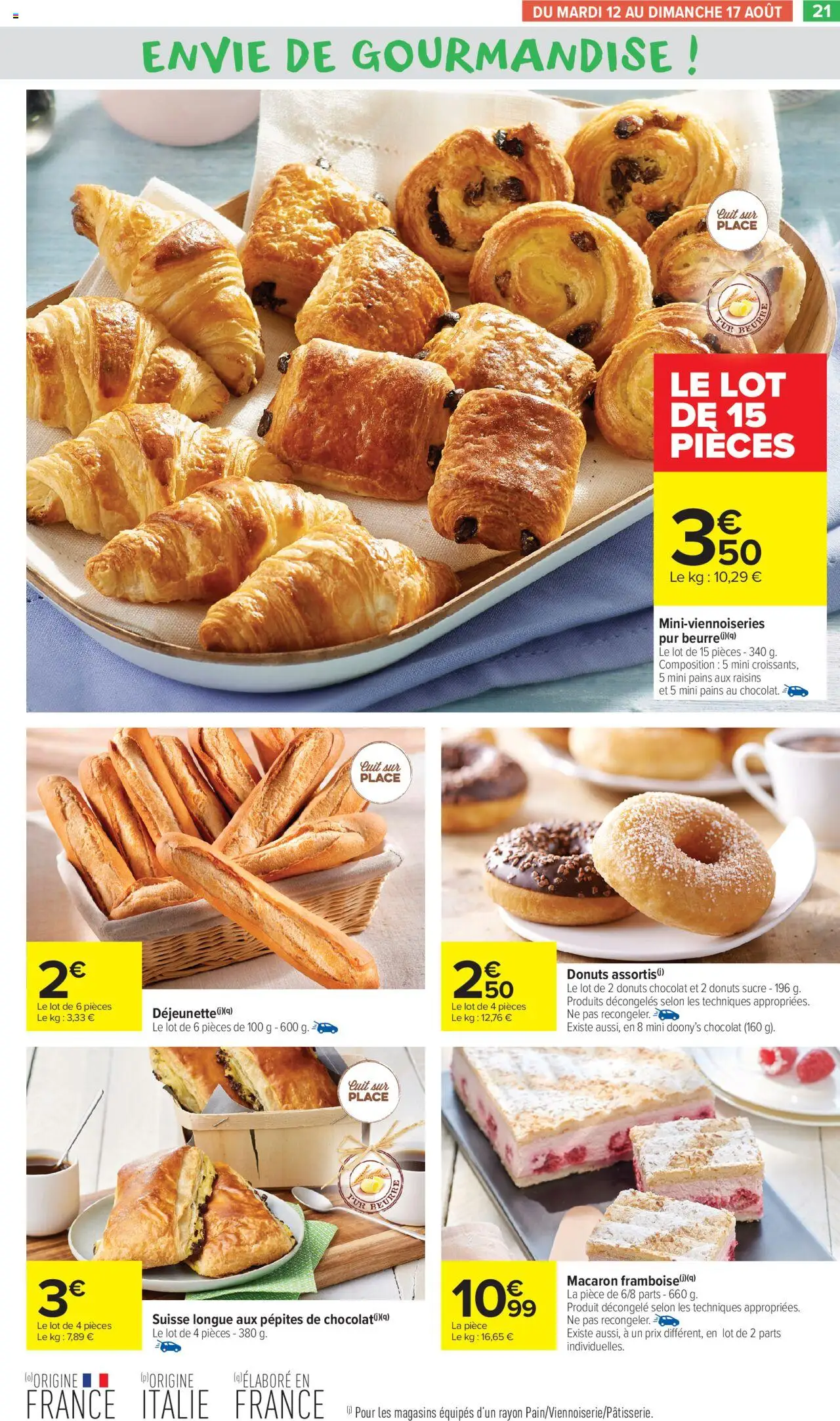 | Page: 23 | Produits: Sucre, Beurre, Chocolat
