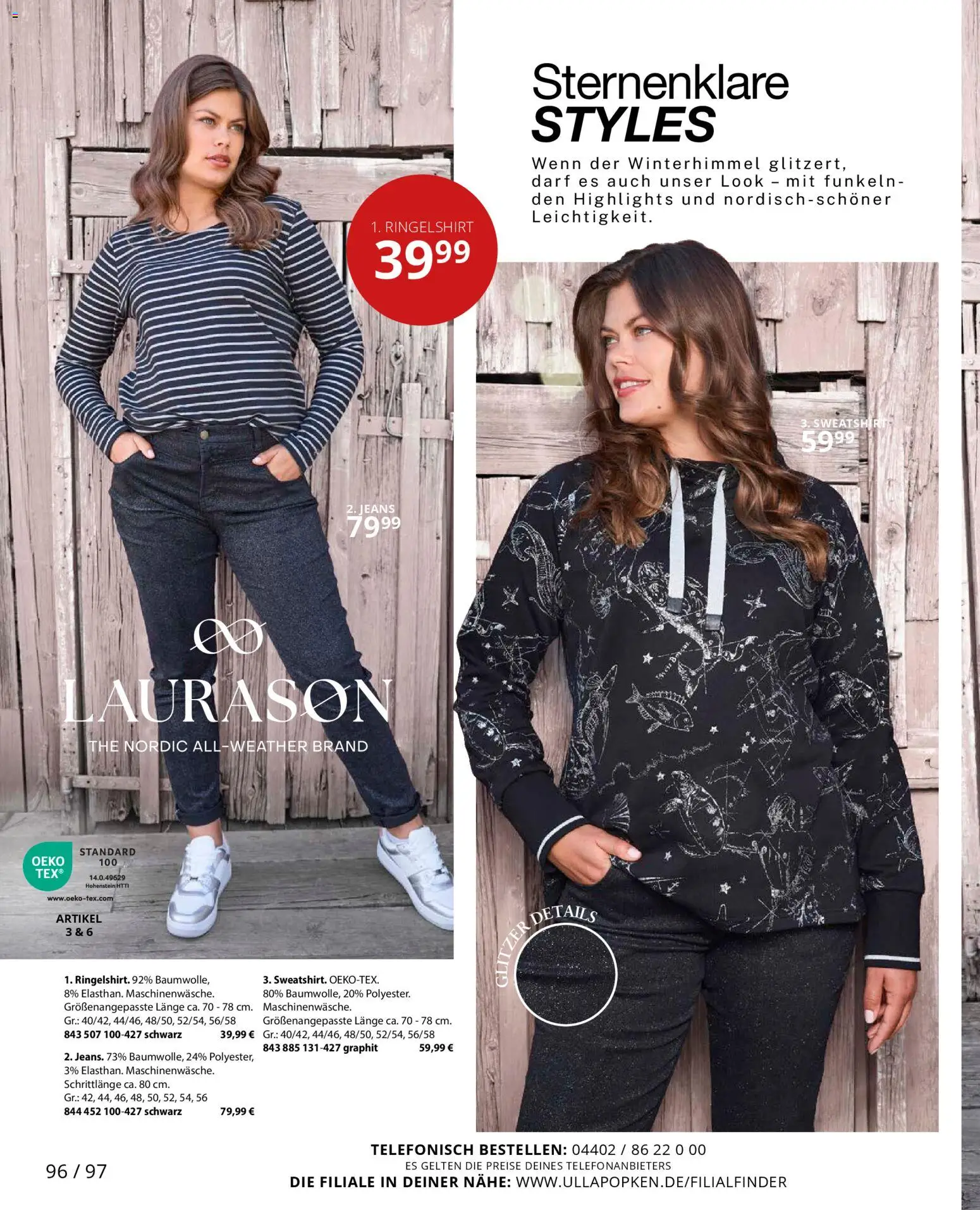 Ulla Popken Prospekt 	 – gültig ab 01.11.2025 | Seite: 96 | Produkte: Jeans