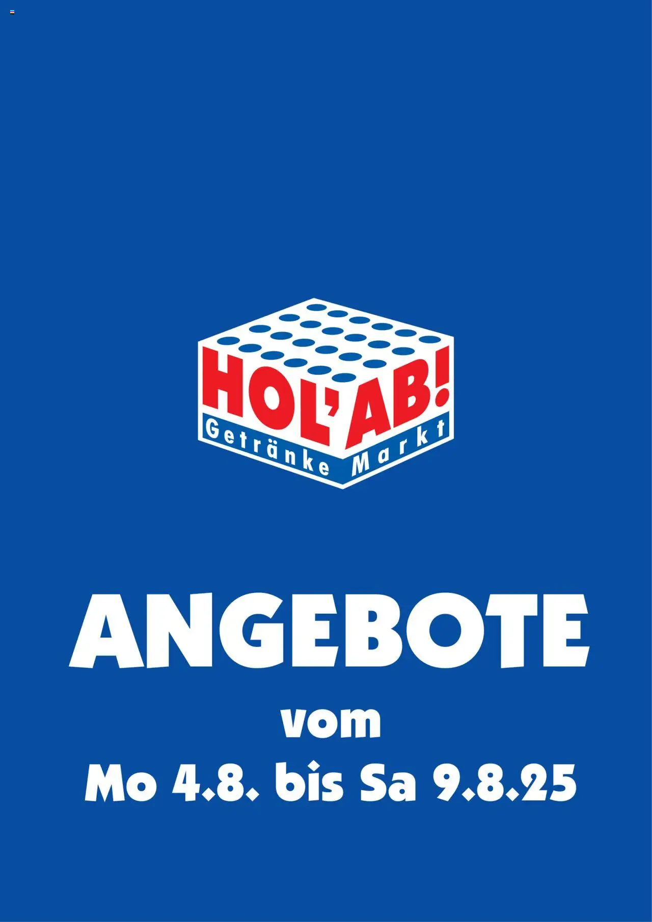 HOL’AB! Prospekt 	 - gültig ab dem 04.08.2025 | Seite: 1