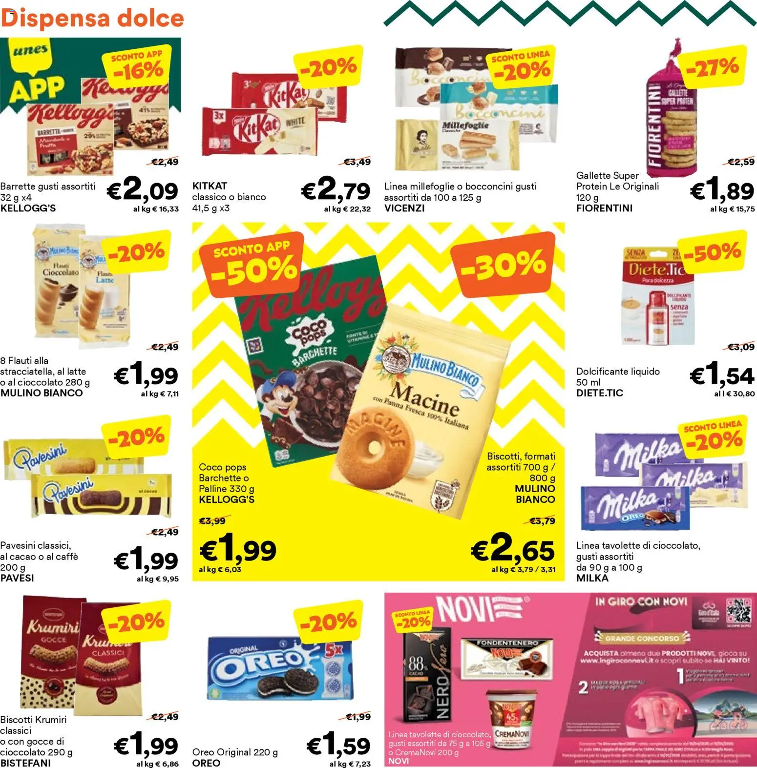 Volantino Unes del 22.04.2026 | Pagina: 10 | Prodotti: Crema, Caffè, Panna, Latte