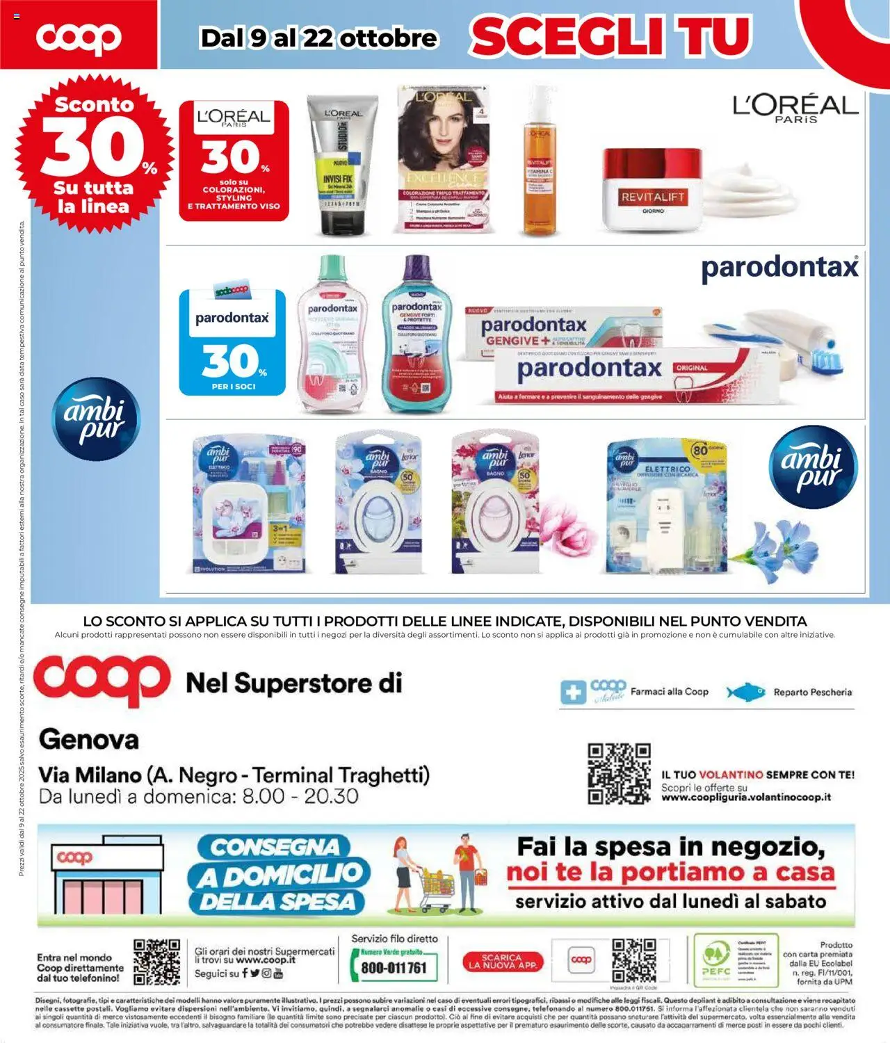 Volantino COOP del 09.10.2025 | Pagina: 12 | Prodotti: Tè, Data, Bagno