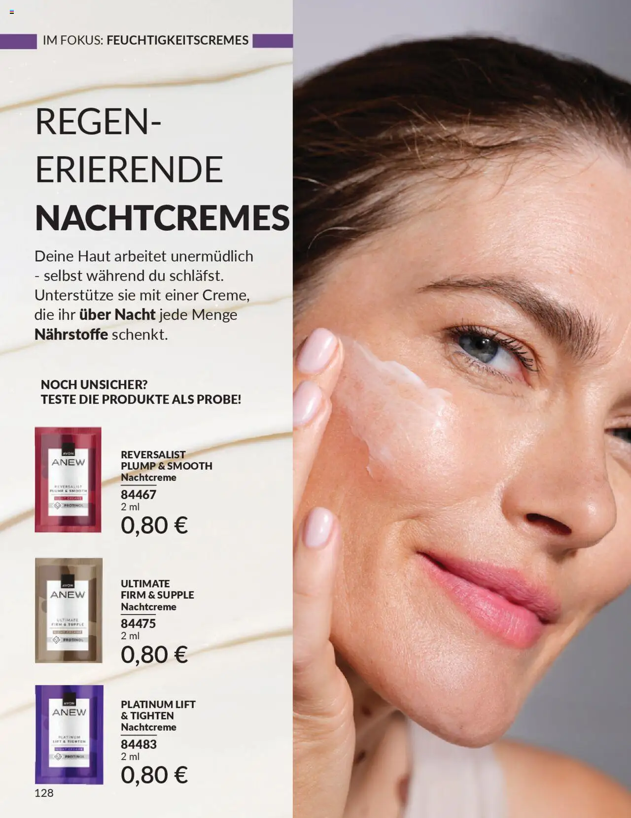 AVON Katalog Oktober 2025 – gültig ab 01.10.2025 | Seite: 130 | Produkte: Nachtcreme