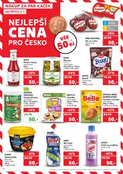 Náhled letáku EFKO Okurky, Okurky 3-6 cm různé druhy 670 g/370 g/VP-390 g od 02.01.2026 | Strana: 28