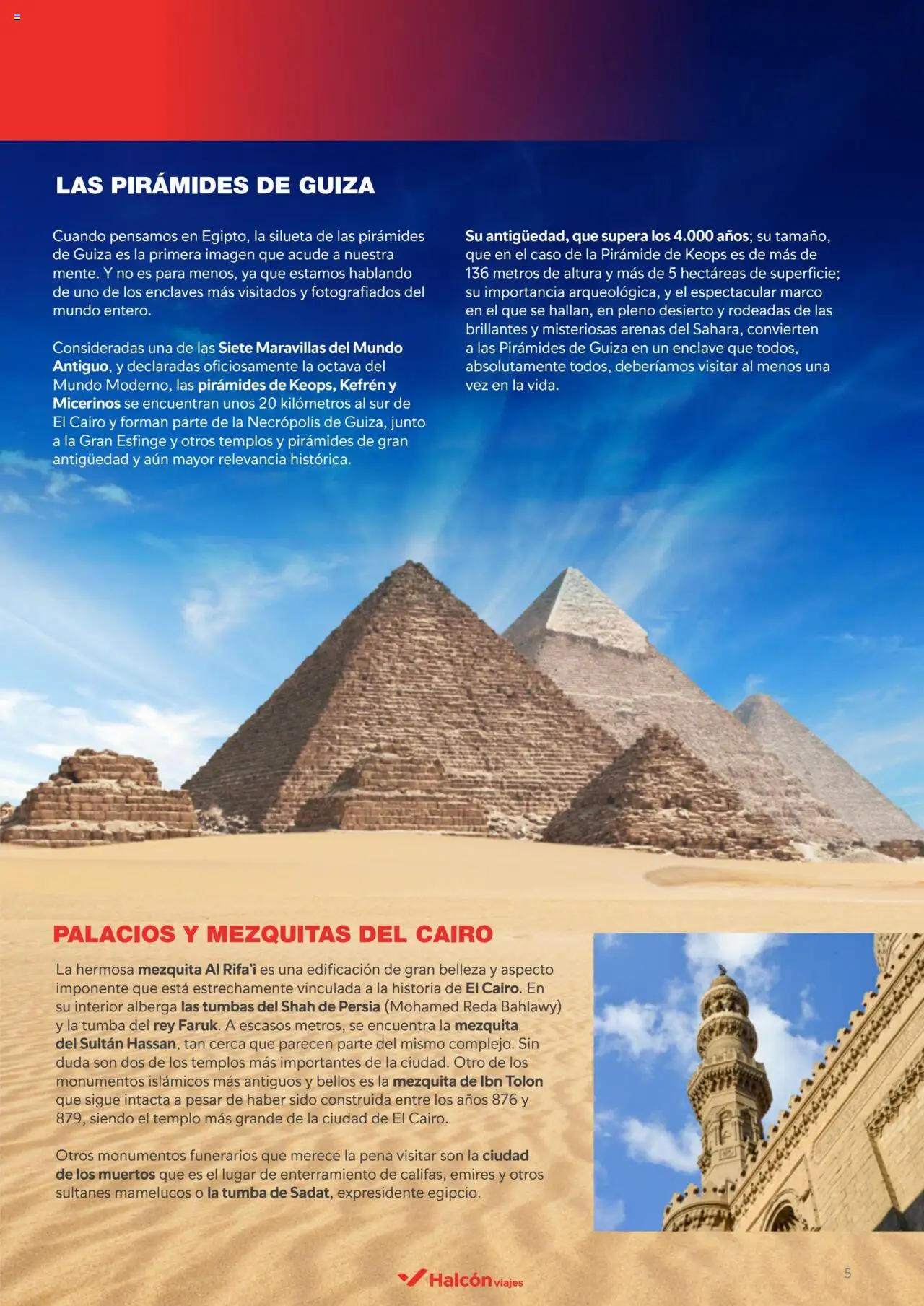Halcón Viajes Egipto │ válido desde el 15.04.2024 | Página: 5 | Productos: Marco