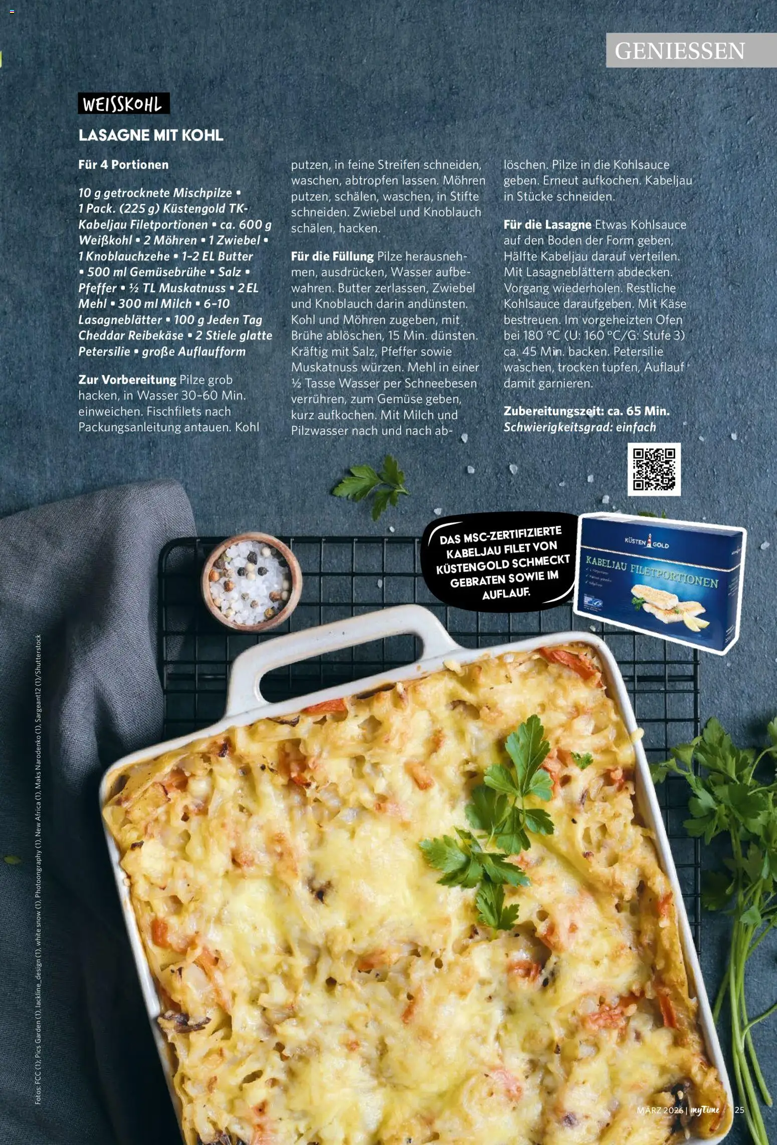 Combi myTime März 2026 – gültig ab 01.03.2026 | Seite: 25 | Produkte: Ofen, Mehl, Butter, Gemüse