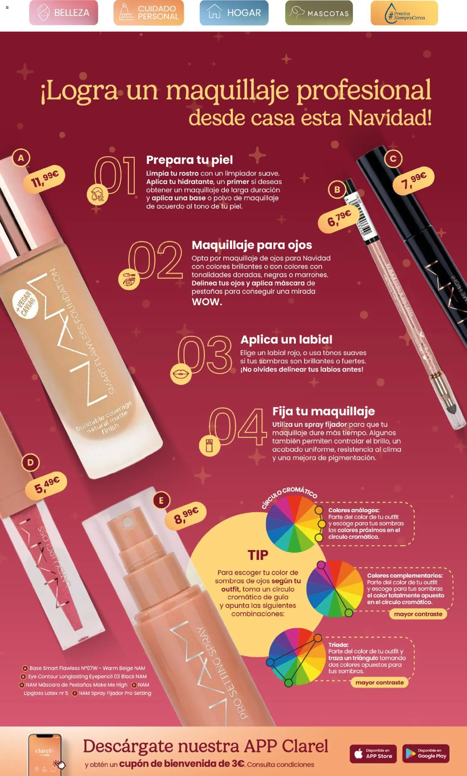 Clarel - Black Friday │ válido desde el 26.11.2025 | Página: 7 | Productos: Maquillaje, Polvo, Máscara, Máscara de pestañas