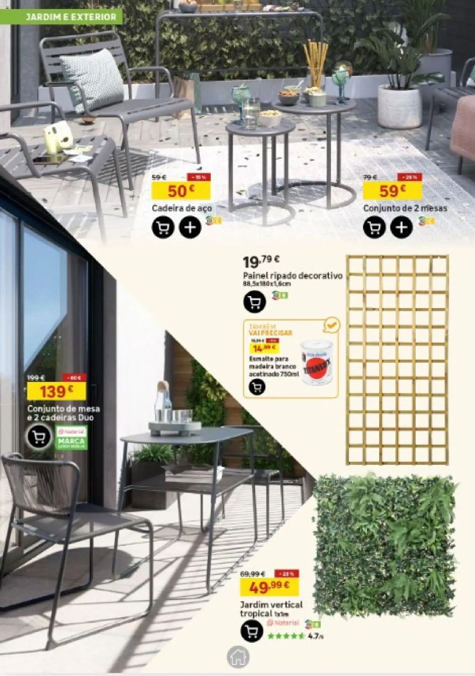 Leroy Merlin Catálogo │ válido de 19.02.2026 | Página: 16 | Produtos: Cadeiras, Mesa, Cadeira
