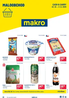 Náhled letáku Makro leták - Maloobchod od 22.10.2025