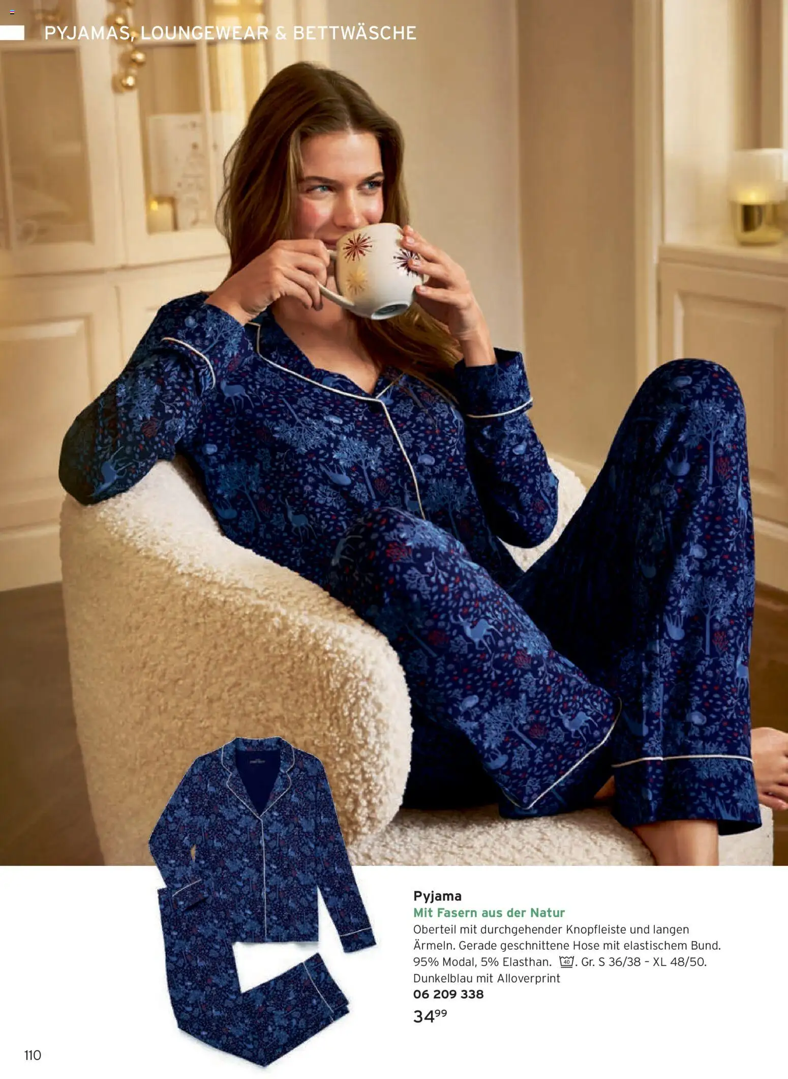 Tchibo Katalog Advent 2025 – gültig ab 14.11.2025 | Seite: 110 | Produkte: Bettwäsche, Hose, Pyjama