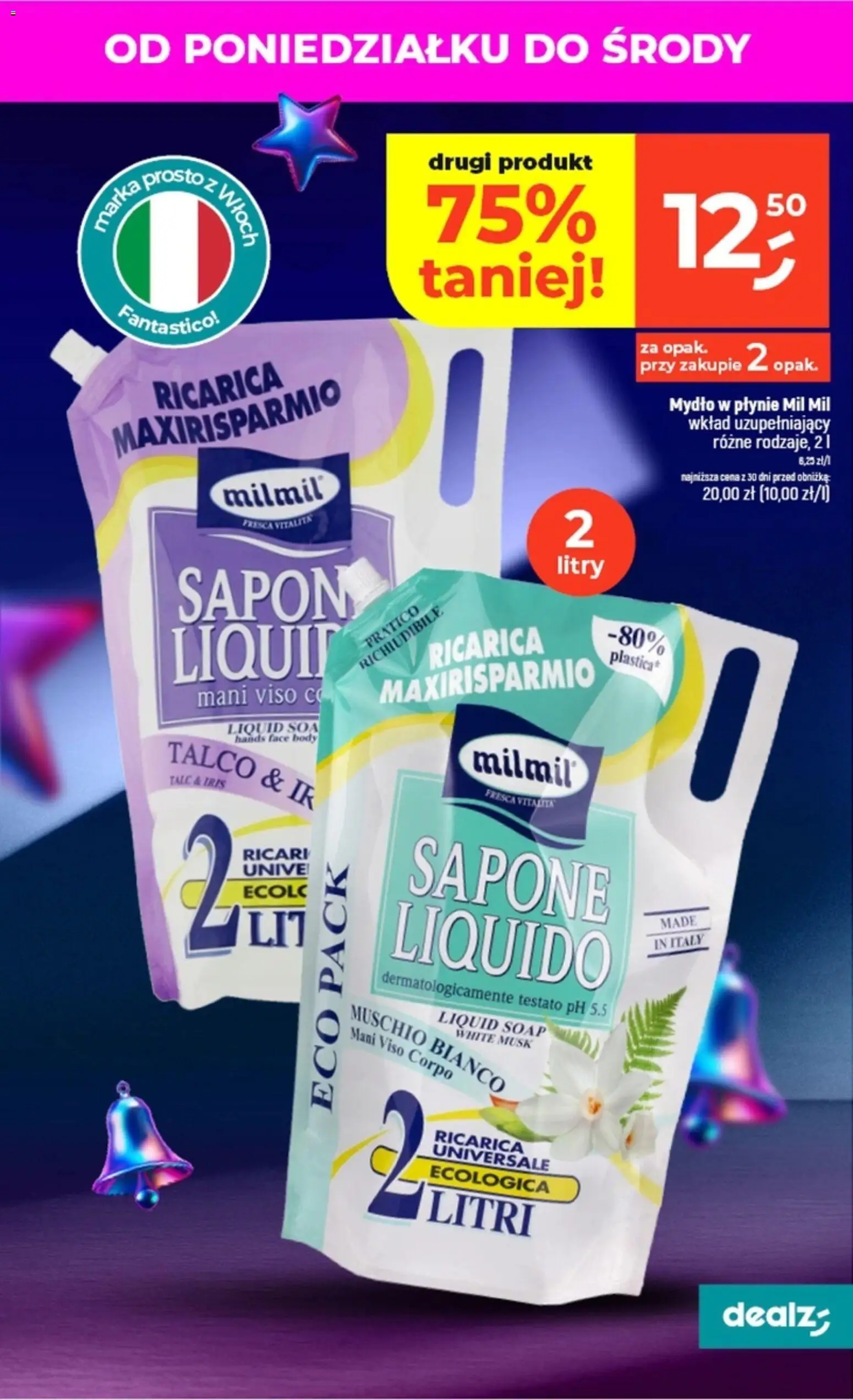 Dealz Gazetka od 06.11.2025 | Strona: 49 | Produkty: Mydło w płynie, Body, Mydło