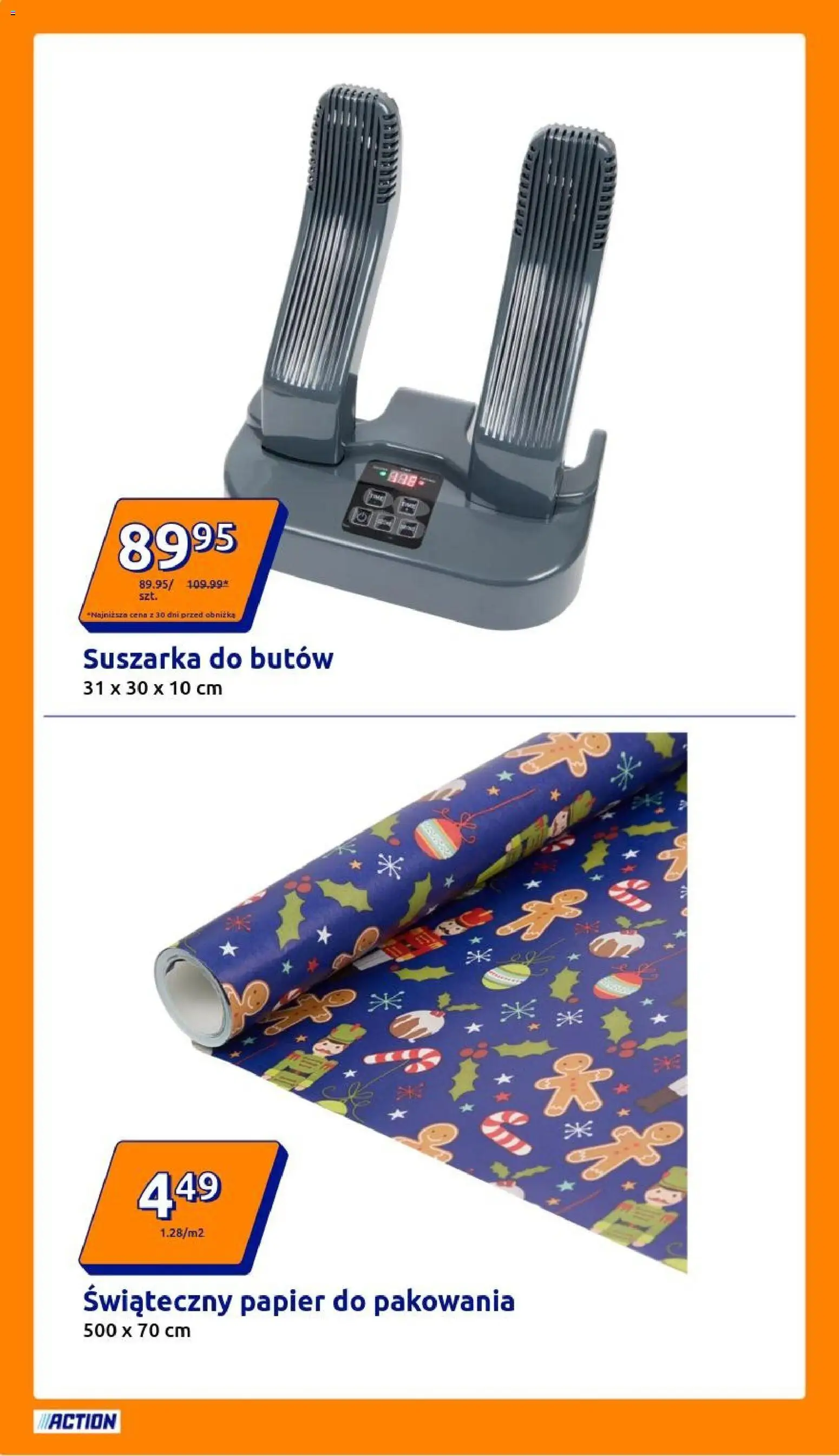 Action Gazetka od 19.11.2025 | Strona: 30 | Produkty: Suszarka
