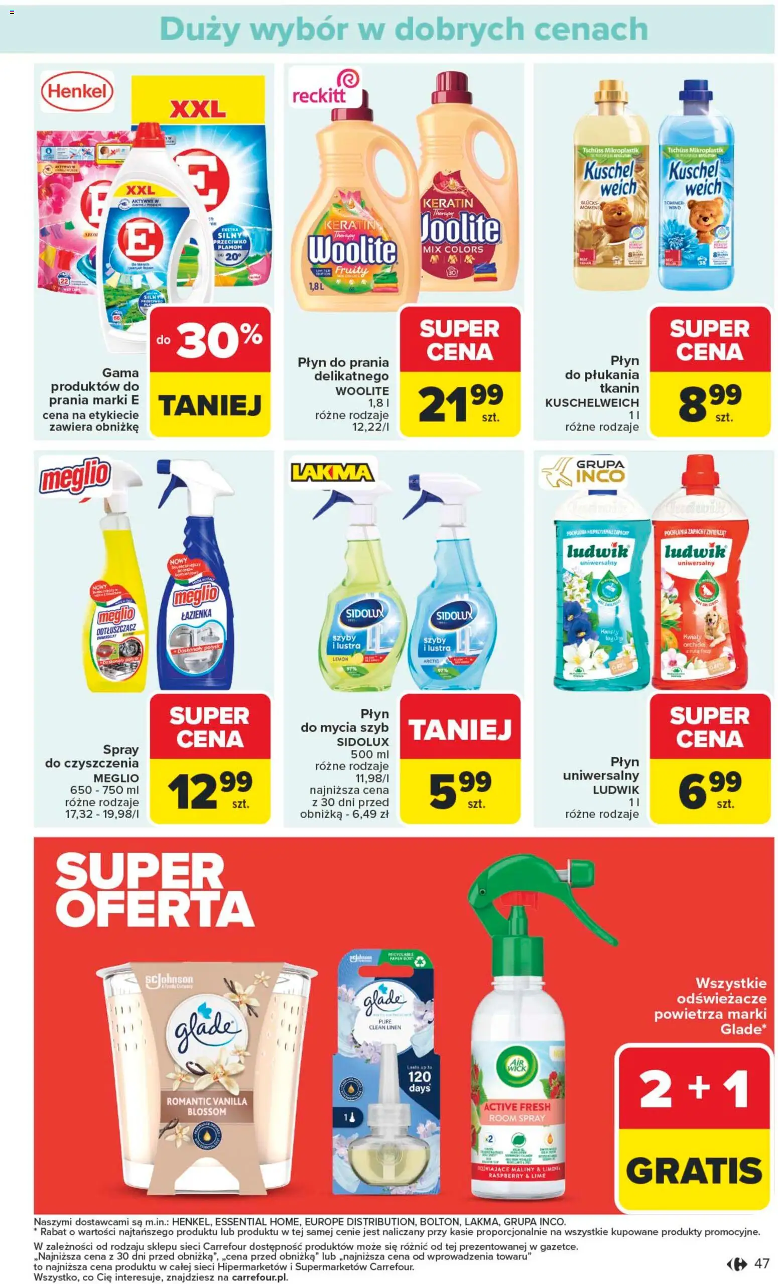 Carrefour Gazetka od 10.11.2025 | Strona: 49 | Produkty: Meglio, Maliny, Kwiaty