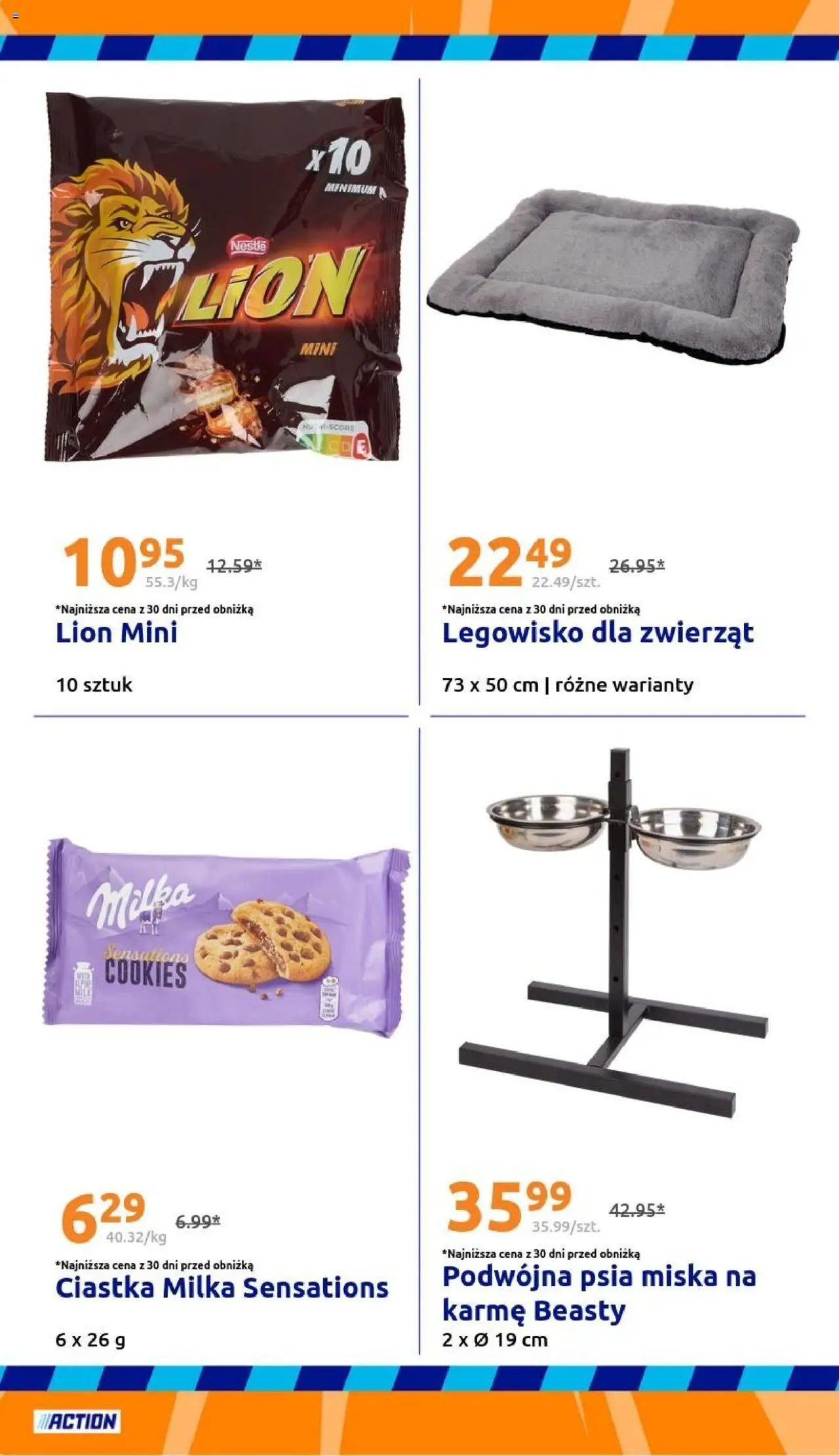 Action Gazetka od 24.09.2025 | Strona: 20 | Produkty: Milka, Ciastka