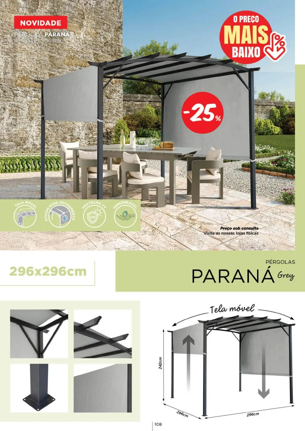 Espaço Casa - Catálogo  Ec Ar Livre  2025 │ válido de 04.03.2025 | Página: 108